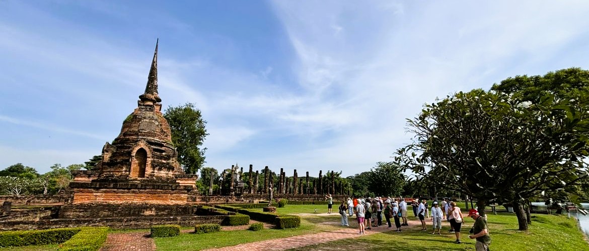 Sukhothai Historical Park ruins - luxury Thailand tour from Canada